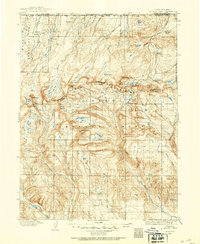 Hi-Res Interactive Map of Gilbert Peak, Duchesne County, UT in 1905 ...